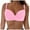 Pink, variant on Linfrsh Womens Push Up Bikini Top Twist Front Bathing Suit Tops Criss Cross Back Swimsuit Top with Padded Pink,XL