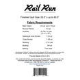 thumbnail image 2 of Mountainpeek Creations Rail Run Quilt Pattern, 2 of 2