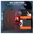 thumbnail image 5 of Wall Safe 25.59", In-Wall Safe with Keypad, 3 Shelves & Key Holders - Q235 Steel, 5 of 7