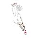 thumbnail image 1 of SilverGalloping Horse Mirror Wall Sticker Diseño creativo moderno Tatuajes de pared 3d Acrílico, 1 of 5