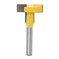 thumbnail image 2 of Vástago de 1/4 "Ranura en T Ranura en Enrutador Borde Cortante de 3/8" Carpintería, 2 of 8