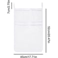 thumbnail image 4 of Red de almacenamiento de juguetes para ducha de baño de 2 piezas - Red para juguetes de bebé + 2 ganchos adhesivos resistentes gratis ER, 4 of 5