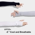 thumbnail image 3 of Summer Ice Silk Long Sleeves UV Protection For Outdoor Sleevesy Long Hot, 3 of 8
