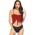 thumbnail image 2 of Paréo Court Maillot de Bain Jupe Enveloppante Maillot de Bain Femme, 2 of 5