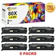 thumbnail image 2 of 80X Toner Cartridges with Chip | Compatible for HP 80A 80X CF280X CF280A Toner Cartridge for HP LaserJet Pro 400 M401a M401d M401n M401dn M401dne M401dw MFP M425dn M425dw Printer Ink, 2 of 10