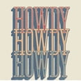 thumbnail image 2 of Western Howdy Adult Short Sleeve Tee-Medium-Off-White, 2 of 6