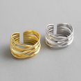 thumbnail image 3 of Mujeres Hombres múltiples capas anillos Cosplay fiesta banquete viaje moda abierto cobre anillo mano joyería decoración regalo de cumpleaños Ropa, zapatos y accesorios Miscelánea Oro blanco Minnieouse  AP019079-01, 3 of 6