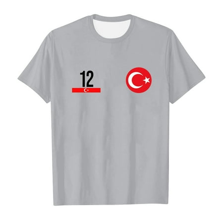 

Toddler Baby Girl Clothes Summer Clearance Toddler Soprt Boys Girls Turkey Sport Prints Short Sleeve T Shirt Tops Clothes 6-7 Years