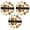 style:style2, variant on Leopard makeup powder, beauty powder tool, 105*20mm, 3 pcs.