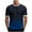 Navy Blue Blue, variant on YYDGH Mens T Shirts Short Sleeve Crew Neck Tops Casual Gradient Color Sports Fitness Workout Basic Tees