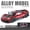 Red with Box, variant on 1:18 AMG ONE Super Sports Vehicle Alloy Dieacst Model Car Sound & Light Classic Hobby Collectibles Birthday Gifts