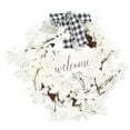thumbnail image 3 of Door Wreath, Hand Made Venue Layout Props Front Door Wreath Ornament Multifunctional  For Living Room Wall For Fireplace, 3 of 8