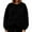 Z32-Black, variant on Kangaroo Pouch Hoodie for Women,Oversized Hoodless Dog Pouch Sweatshirts Pet Carrier Pullover Animal Holder Casual Solid Long Sleeve Top