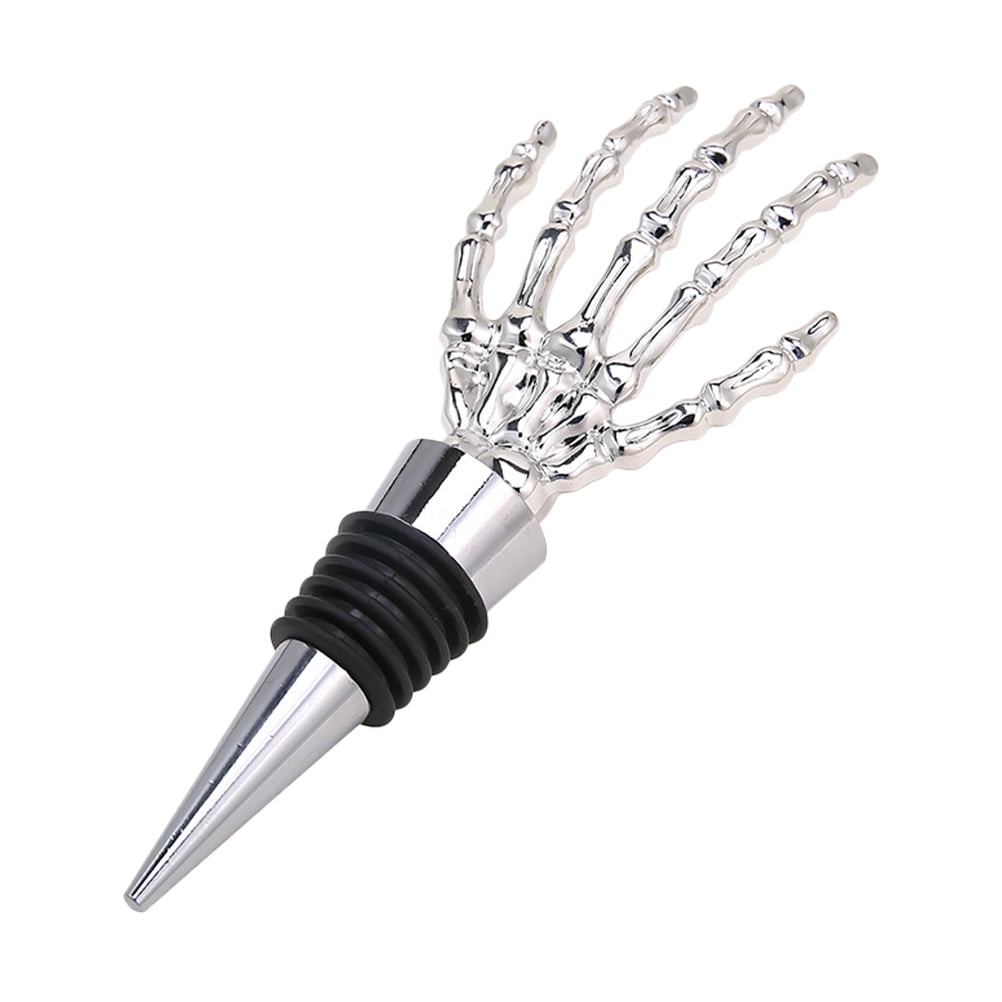Wine Stopper Skeleton Hand Wine Bottle Stopper Decorative Champagne