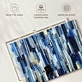 thumbnail image 6 of Elephant Stock Striped Blue Abstract Wall Art - Horizontal Canvas Wall Art - Living Room Wall Decor - Abstract Canvas - Blue And Yellow Decor - 12" x 8", 6 of 8