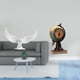 thumbnail image 2 of Estatua De ángel Con Forma De Globo Terráqueo, Figura De Resina, Escultura Moderna, Adorno Decorativo, Reloj De Mesa, Arte Coleccionable, Artesanía Para Oficina, Inauguración De La Casa,, 2 of 8