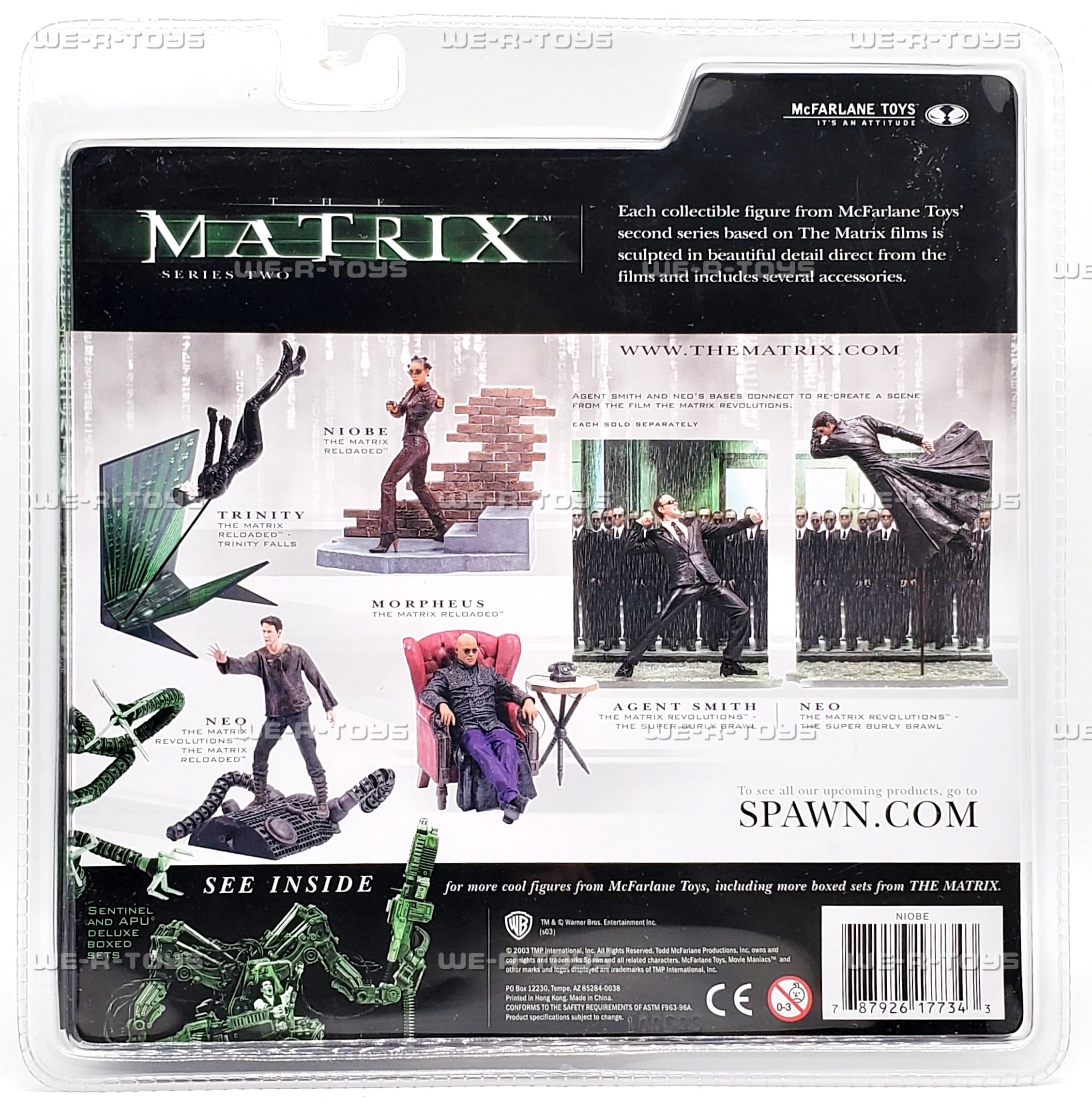 特撮 Matrix Series 2 Niobe Action Figure McFarlane The Matrix Series 2 Niobe Action Figure - Walmart.com
