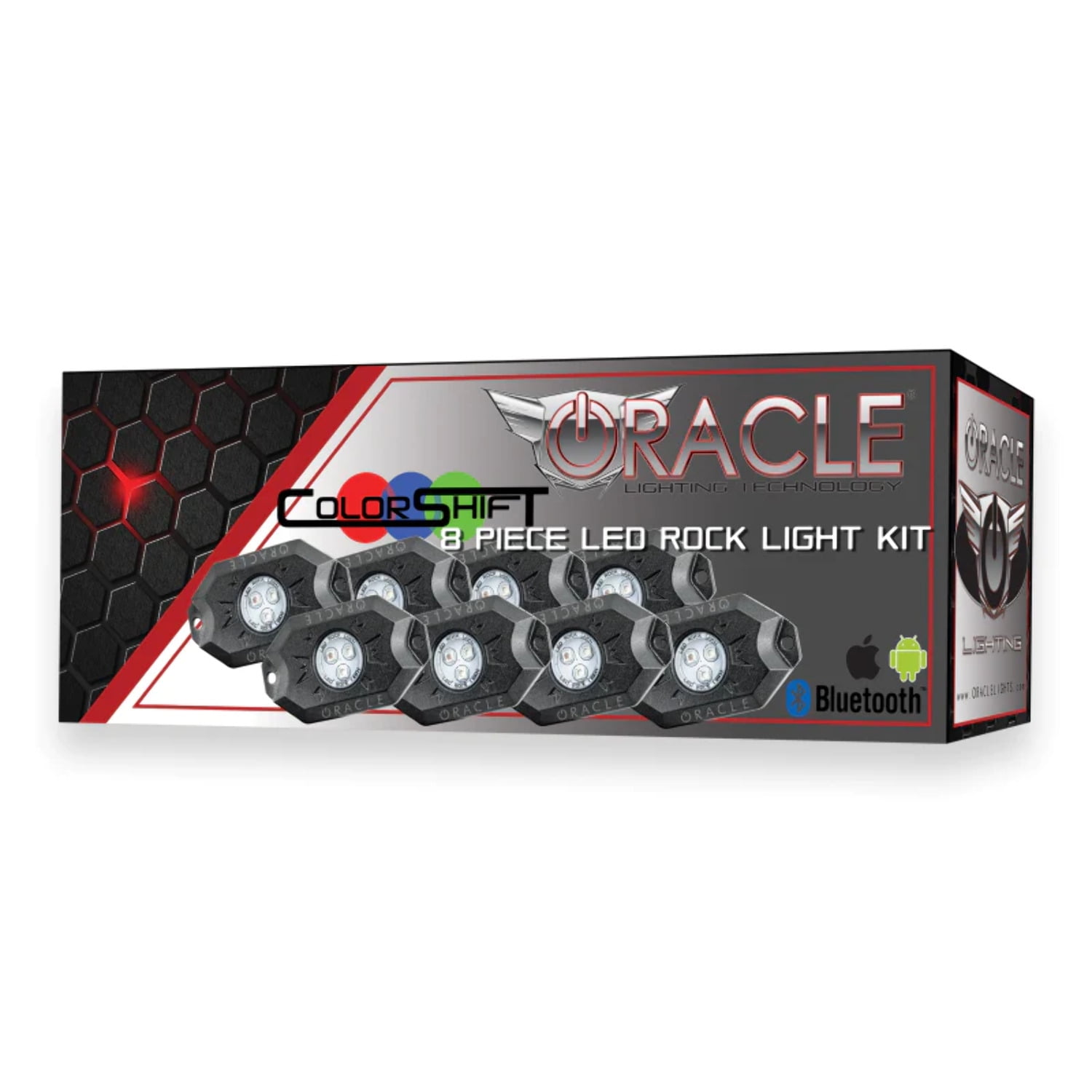 Oracle Light 5797333 Bluetooth Colorshift LED Rock Light Kit
