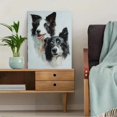 thumbnail image 5 of Border Collie Canvas Print Decorative Painting, Wall Art for Living Room Bedroom Office Cafe Hallway, Pet Lover Gift, 5 of 8