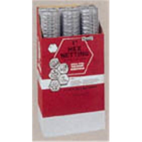 Mat 48in. x 25 1in. Mesh Hexagonal Poultry Netting