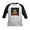 Black/White, variant on CafePress - Shiny Jack O' Lantern Kids Baseball T Shirt - Kids Cotton Baseball Jersey, 3/4 Sleeve Shirt
