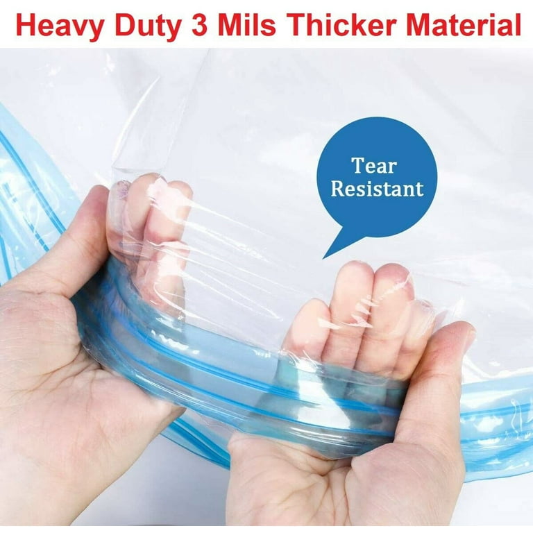 8 PCS Jumbo Extra Large Space Saver Vacuum Seal Storage Bag