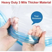 QQbed 8 PACK Vacuum Storage Bags, Airtight Space Saver, EXTRA LARGE to Organize Clothes Bedding