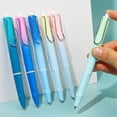 thumbnail image 7 of Retractable Fountain Pen,Press Fountain Pen,Press Type 0.38mm Refillable Ink Writing Pen,Retractable Fountain Pen Extra Fine,Smooth Writing (Without Ink), 7 of 7