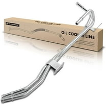 A-Premium Inlet and Outlet Automatic Transmission Oil Cooler Line Hose Assembly Compatible with Lexus RX300 1999-2003 V6 3.0L Replace# 3290748010