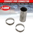 thumbnail image 4 of BQLQBQLQ 24mm Exhaust Pipes Tube Elbow Connectors For Eberspacher SALE K19C Webasto, 4 of 7