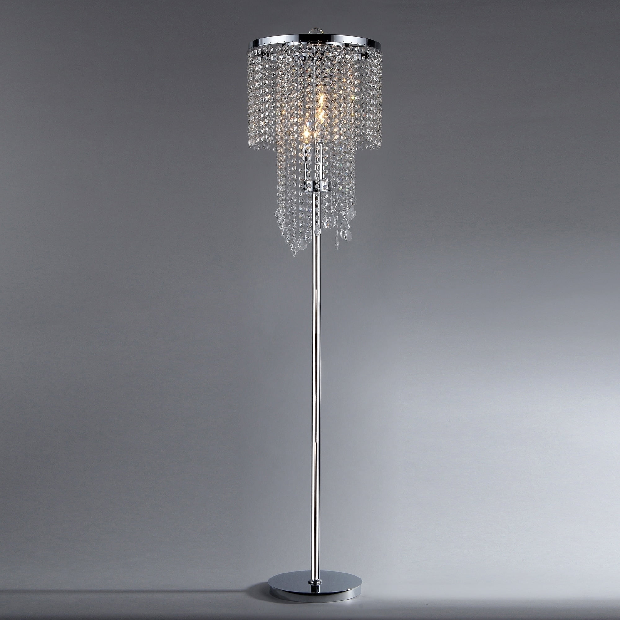 Warehouse Of Tiffany Crystal Floor Lamp