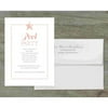Sophisticated Starfish Deluxe Party Invites