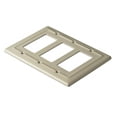 thumbnail image 4 of Monarch Abode 19359 Architectural Switch Plate, 3-Gang, Desert Clay, 4 of 4