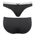 thumbnail image 6 of Curve Muse Women's Sexy Lace Bikini Hipster Boyshorts Underwear Panties-6 Pack-PACKA-S/5, 6 of 7