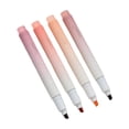 thumbnail image 1 of XIANXIAN Aesthetic Highlighters, 4 Pack, Muted Pastel Colors, Cute Highlighters Assorted Colors for Journaling, Highlighting, Underlining, Fast Dry, School Supplies, 1 of 4