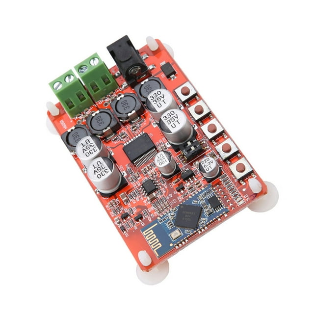 Placa de amplificador de audio, TDA7492P 50W * 2 Amplificador Bluetooth de doble canal Placa amplificadora TD P Rendimiento de alta gama