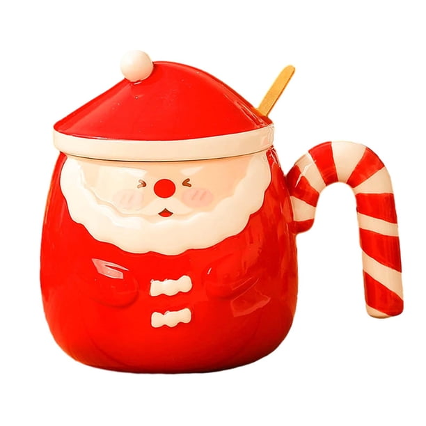 Tazas de café de cerámica para vacaciones, 460 ml, taza para beber, única, linda y novedosa taza de agua para Estilo C