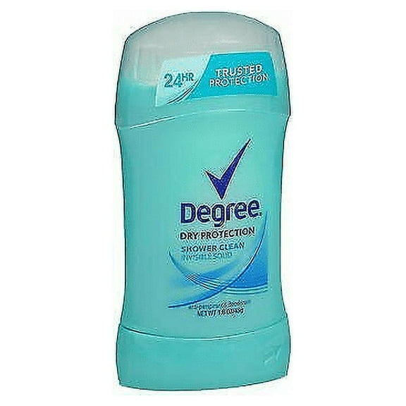 Degree Invisible Solid Anti-Perspirant and Deodorant, Shower Clean, 1.6 oz, 10 Pack