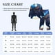 thumbnail image 4 of Balery Moonlit Blue Wolf Pijama para Hombre de Dos Piezas con Manga Larga, Conjunto de Dormir y Descanso Suave con Bolsillos-Medium, 4 of 7