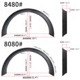 thumbnail image 2 of 4 Piece Universal Car Fender Flares Flexible Yet Durable Polyurethane Body Kits Extra Wide Body Wheel Arches, 2 of 7