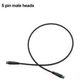 thumbnail image 1 of Mosiee 5Pin Display Extension Cable M8 Waterproof Connector For E-Bike Scooter Kit, 1 of 8