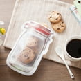 thumbnail image 5 of Mdesiwst Candy Nut Bag, Mason Jar Bags, Reusable Snack Storage Bags, 5 of 8