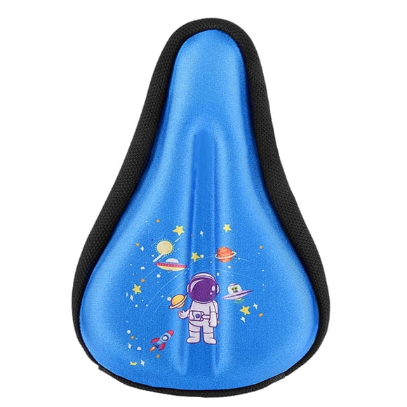 Langgg Kids Bicycle Seat Cushion Small Soft Comfortable Childrens Bike Seat Cushion S Blue S