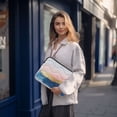 thumbnail image 6 of FORMRS 15"-15.6" Laptop Sleeve Protective Case Soft Carrying Quilted Computer Bag Cover, Abstract Painting, 6 of 7