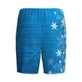 thumbnail image 7 of Daiia Blue Christmas Mens Woven Stretch Pajama Short,Short Pajama Pants-XX-Large, 7 of 7