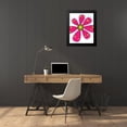 thumbnail image 4 of Robinson, Tamara 20x24 Black Modern Framed Museum Art Print Titled - Zoom Flower III, 4 of 5