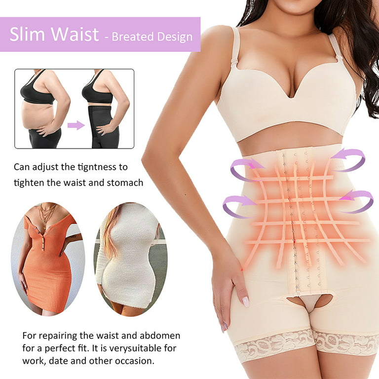 Shapewear Shorts for Women Tummy Control Shapewear Underwear Stomach  Compression Garment Tuck High Waisted Body Shaper