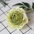thumbnail image 1 of Cabeza de flor de rosa de tela de seda, flor artificial, flor artificial, decoración del hogar para bodas, disfraces, 1 of 6