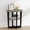 Gray, variant on Furinno JAYA Contemporary Engineered Wood Oval End Table in Walnut