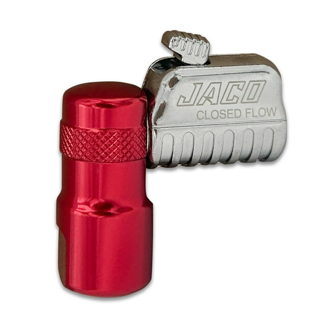 Mandril de aire para llantas JACO Lightning L2 de flujo cerrado, 1/4" F-NPT